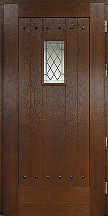 drzwi zewnętrzne drewniane 
